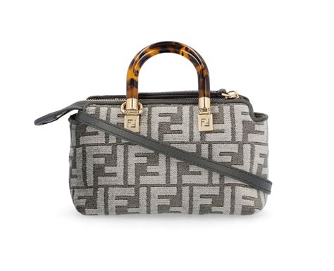 fendi by the way gray bag